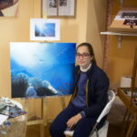 El primer óleo de Nerea - Clases de dibujo y pintura