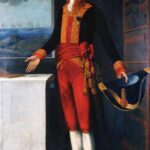 Retrato original atribuido a Luis de La Cruz y Ríos