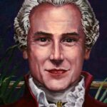 Estanislao de Lugo y Molina - Rostro - Óleo y acrílico sobre lienzo - 125x67 cm - Año 2025 - Colección privada