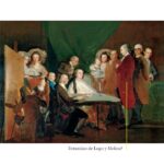 "La familia del infante don Luis de Borbón" de Francisco de Goya