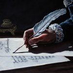 Francisco Benítez de Lugo y Valcárcel" - Óleo y acrílico sobre lienzo - Pintura histórica - Documento